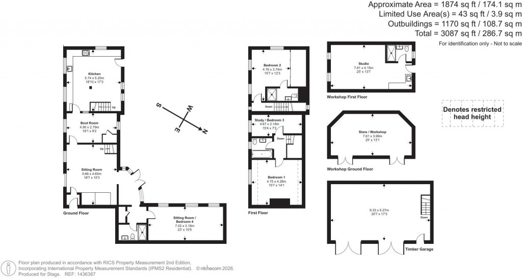 Floorplans For Whitford, Axminster