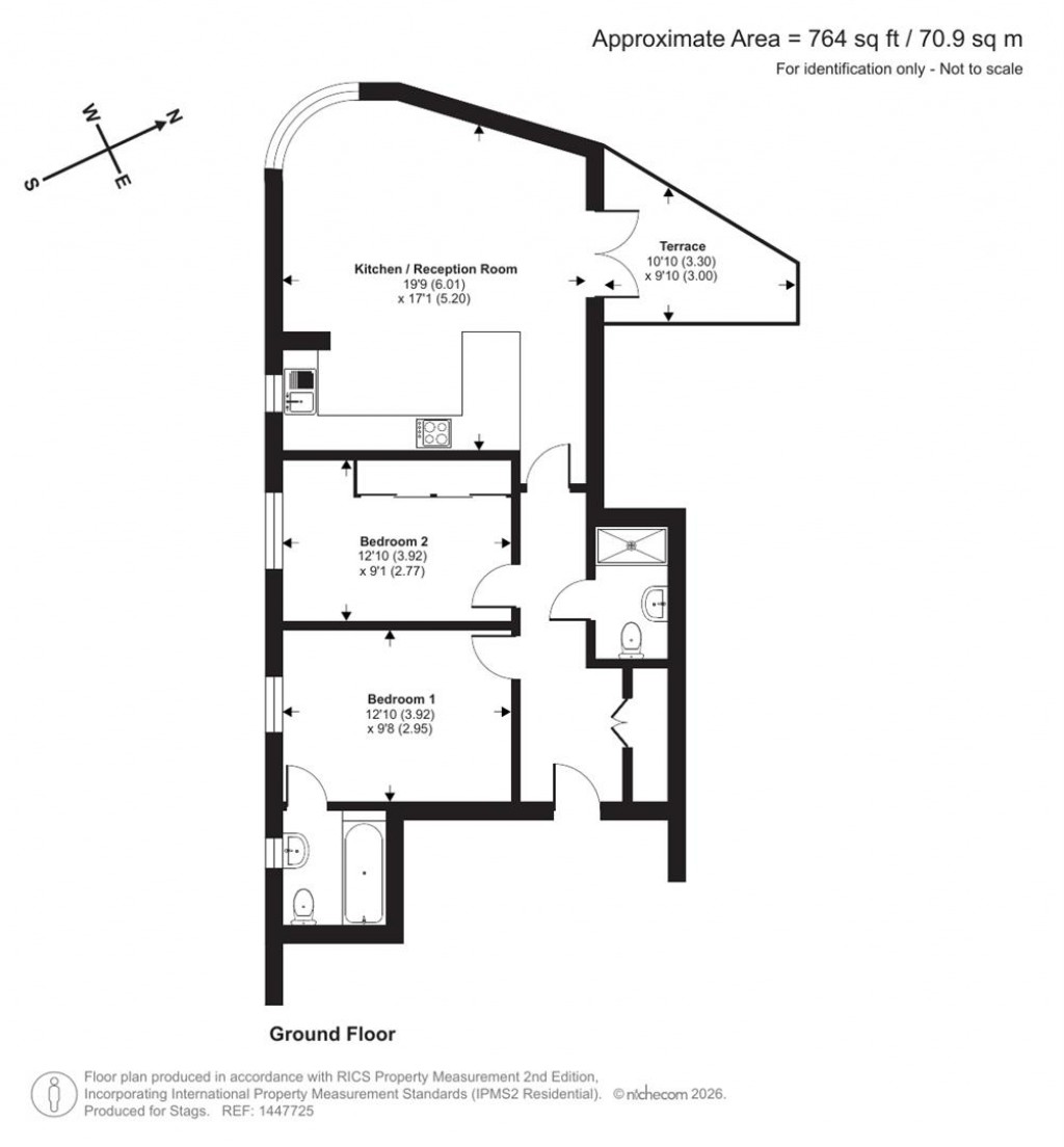 Floorplans For Abbey Court, Tavistock