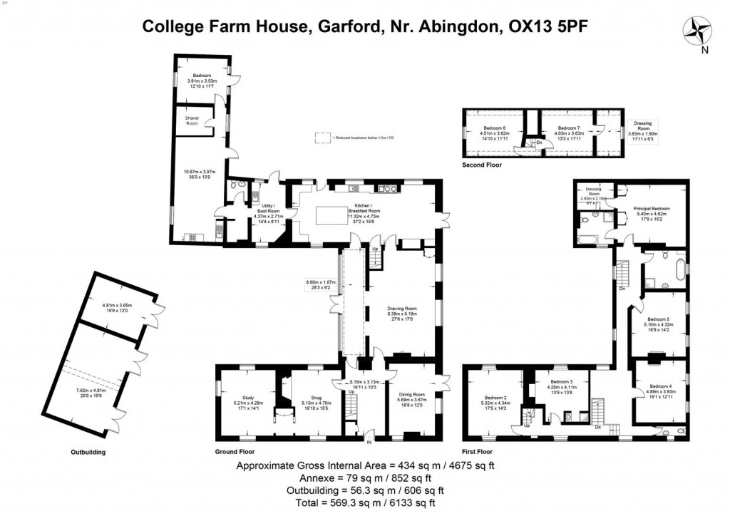 Floorplans For Garford, Oxfordshire