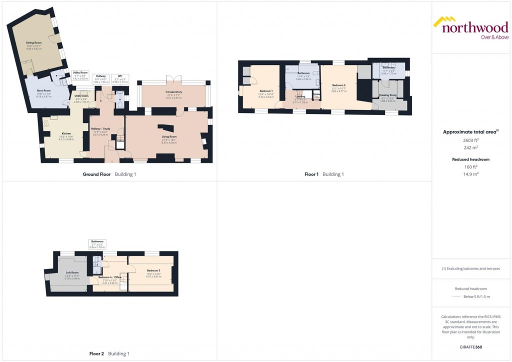 Floorplans For Boddington Road, Byfield, Daventry