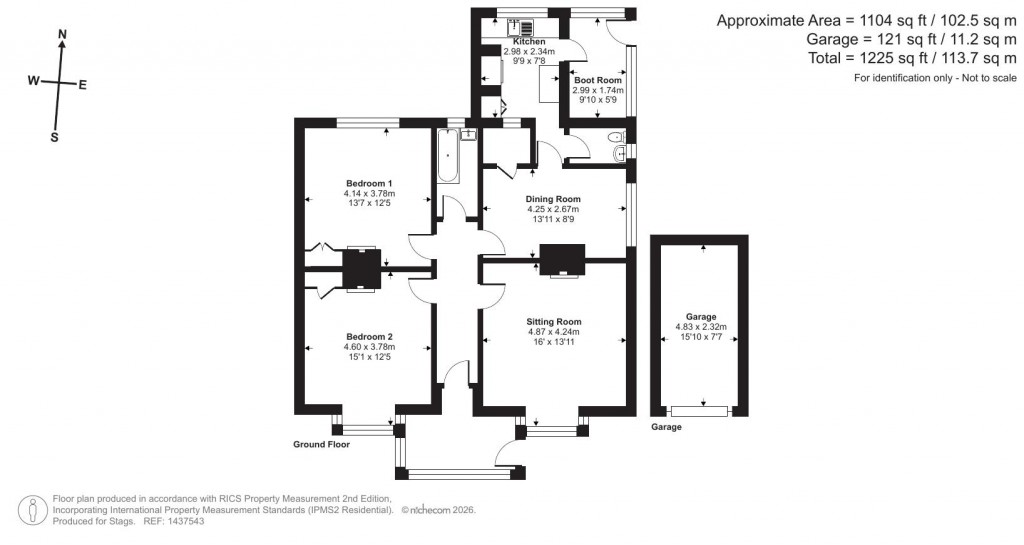 Floorplans For Longdown, Exeter