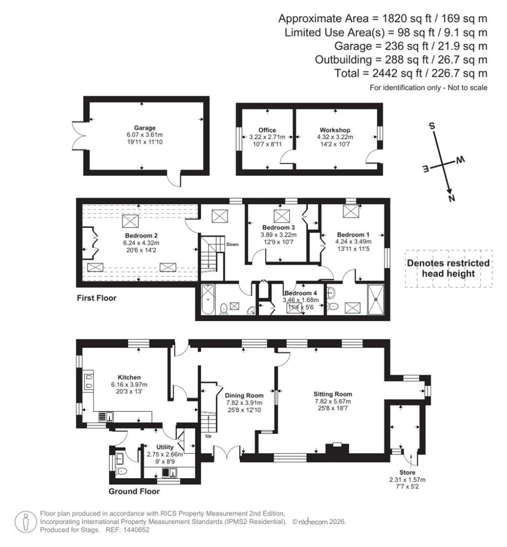 Floorplans For Seavington, Ilminster