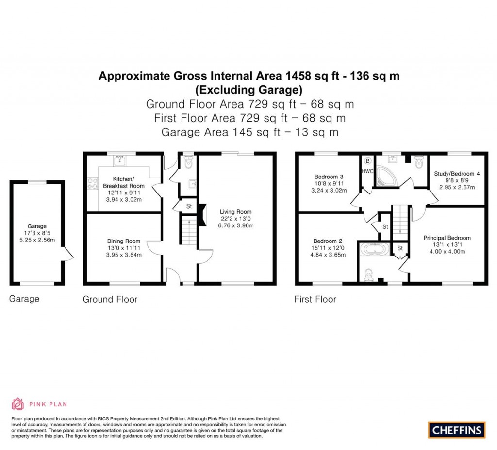 Floorplans For Falklands Road, Haverhill