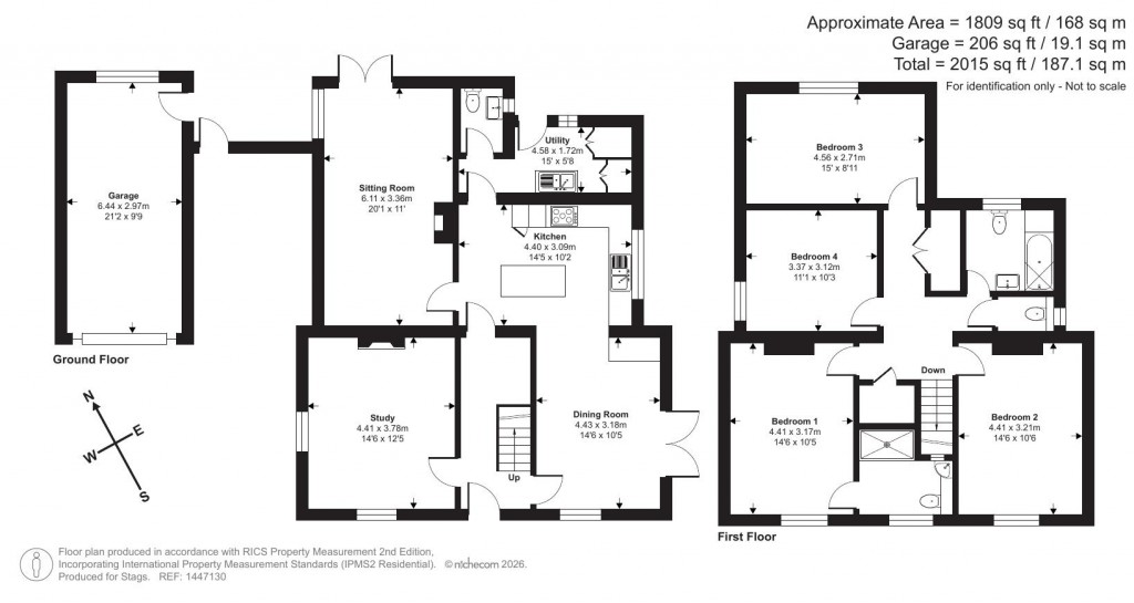 Floorplans For Ebford Lane, Ebford, Exeter