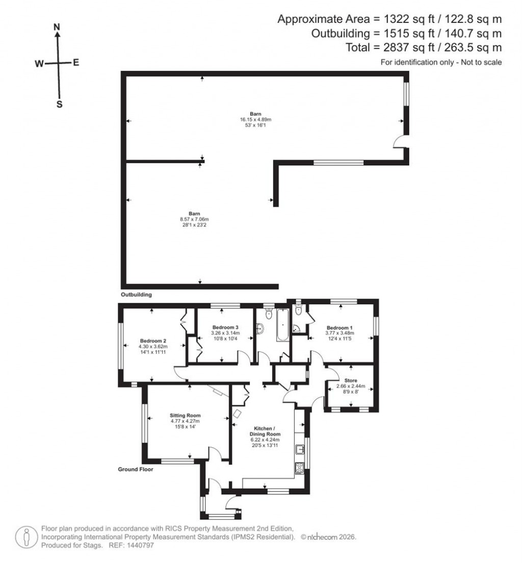 Floorplans For Trillacott Road, North Petherwin, Launceston
