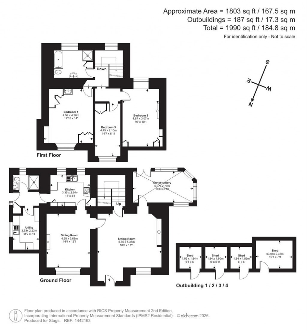 Floorplans For Trebursye, Launceston