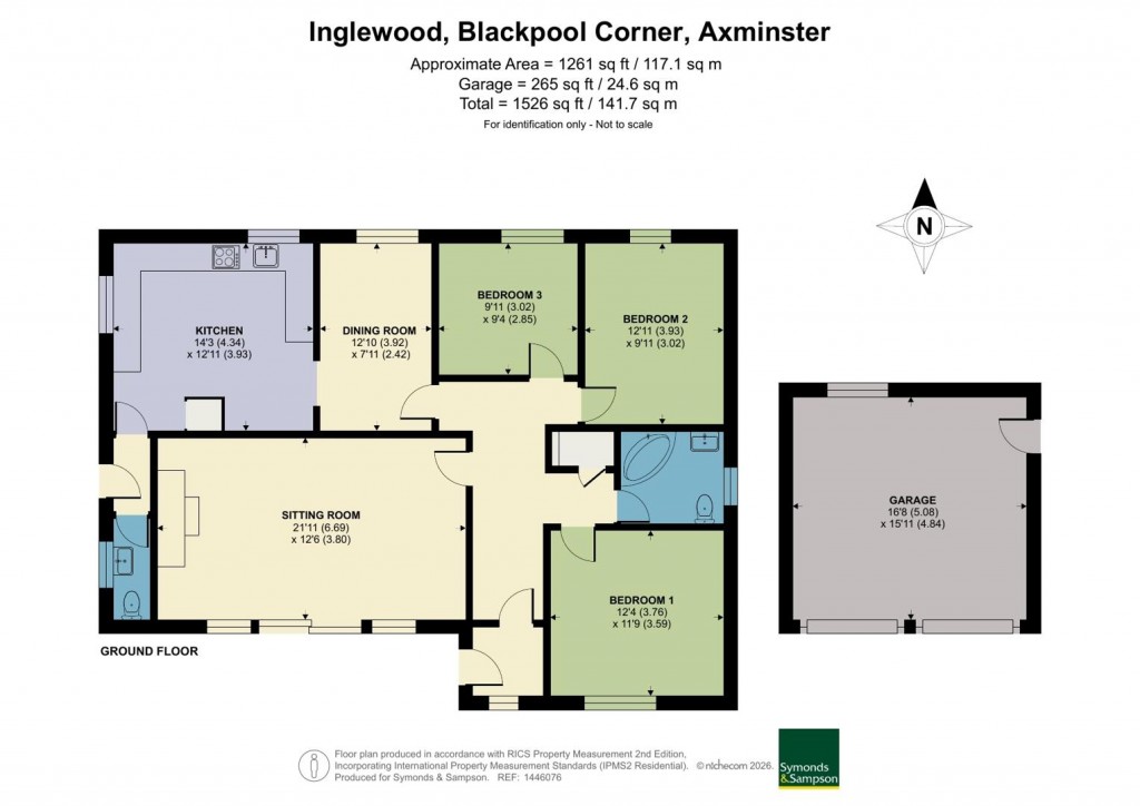 Floorplans For Blackpool Corner, Axminster