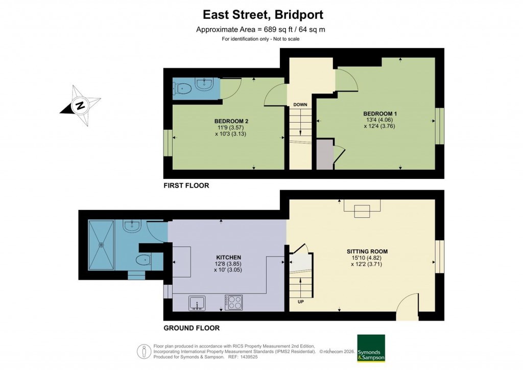 Floorplans For East Street, Bridport