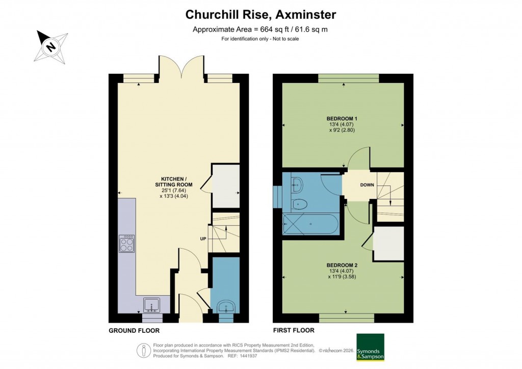 Floorplans For Churchill Rise, Axminster