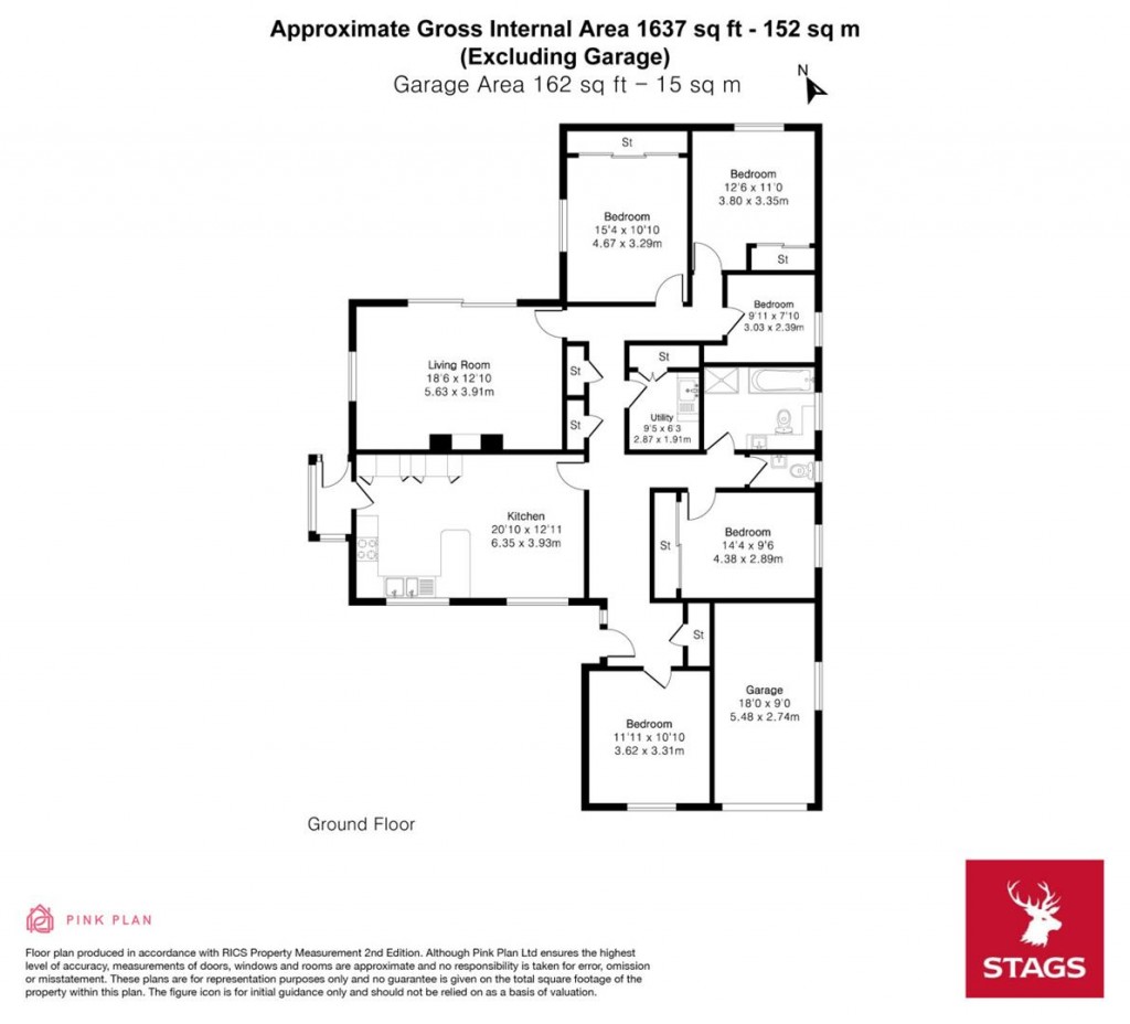 Floorplans For Rock View Parc, Roche, St Austell