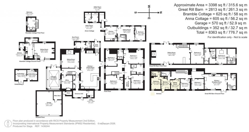 Floorplans For Shillingford, Tiverton