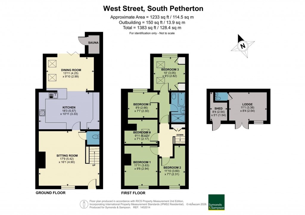 Floorplans For West Street, South Petherton