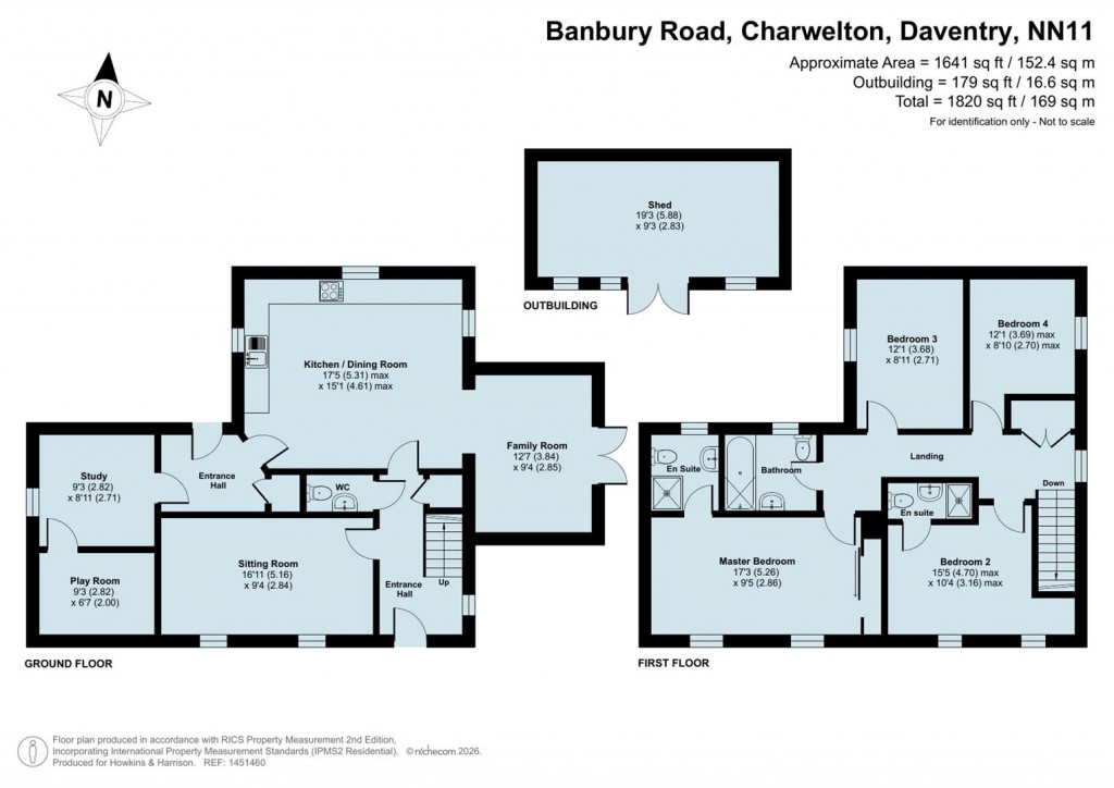 Floorplans For Banbury Road, Charwelton, Daventry, NN11