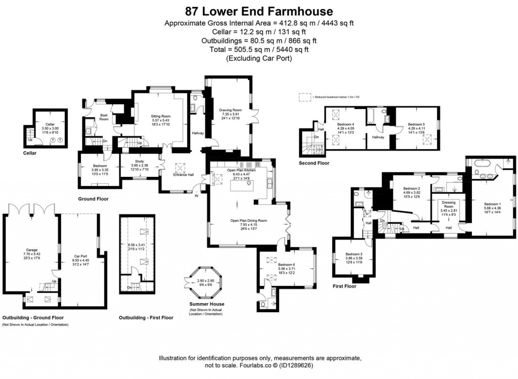 Floorplans For Leafield, Oxfordshire