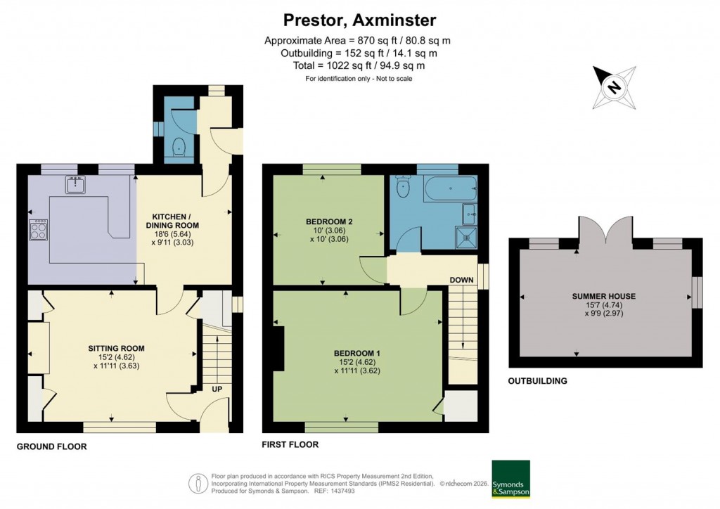 Floorplans For Prestor, Axminster