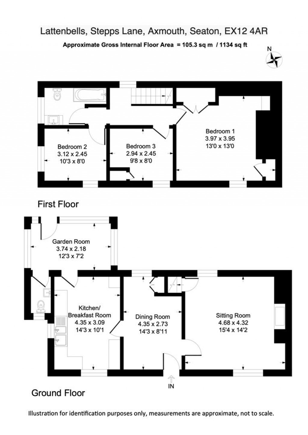 Floorplans For Axmouth, Seaton