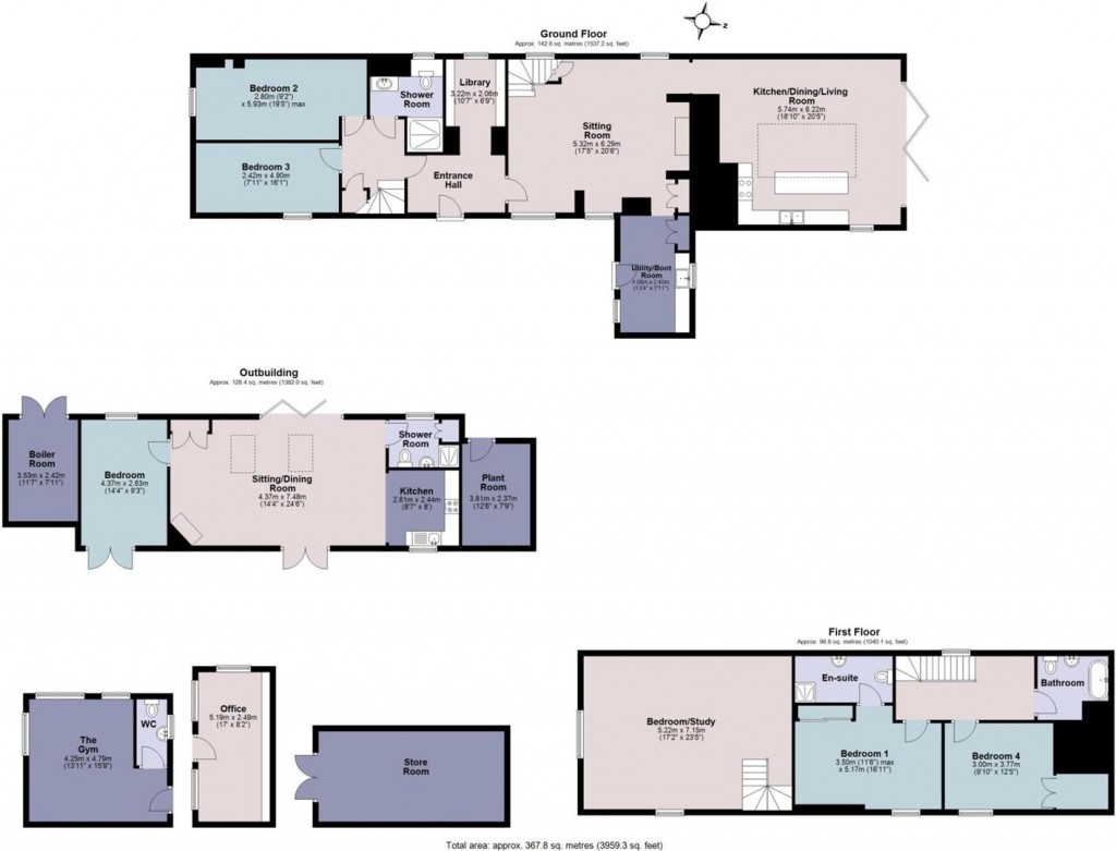 Floorplans For Farringdon, Exeter