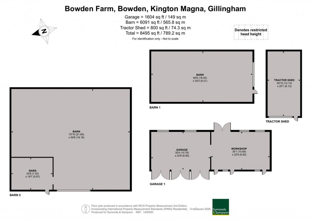 Floorplans For Kington Magna, Gillingham