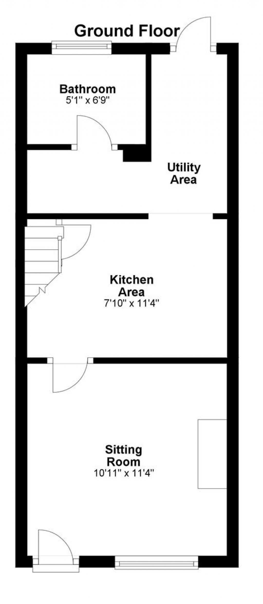 Floorplans For High Street, Castle Camps, Cambridge