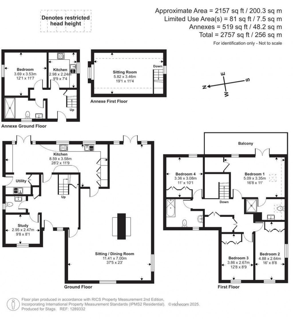 Floorplans For Somers Road, Lyme Regis
