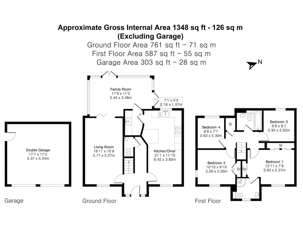 Floorplans For St. Mary's View, Saffron Walden