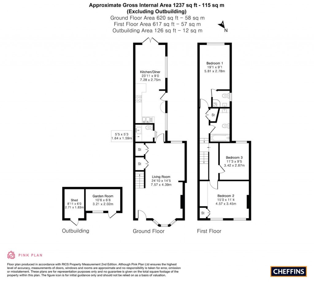 Floorplans For Riverside, Cambridge
