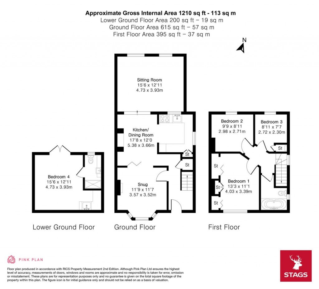 Floorplans For Smithfields, Totnes