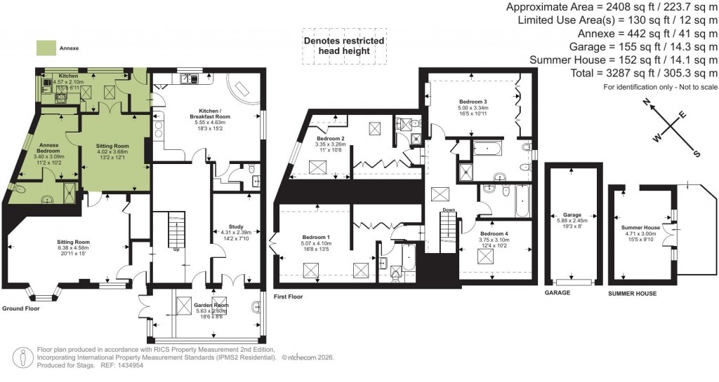 Floorplans For Muddiford, Barnstaple