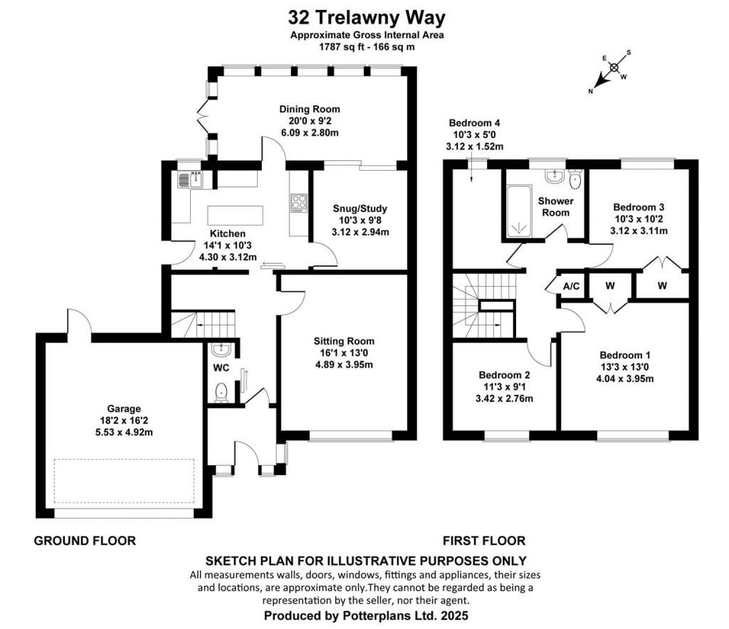 Floorplans For Bembridge, Isle of Wight