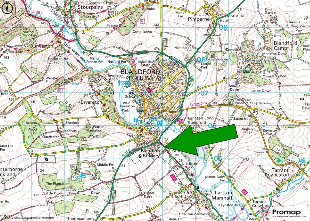 Floorplans For Bournemouth Road, Blandford St Mary