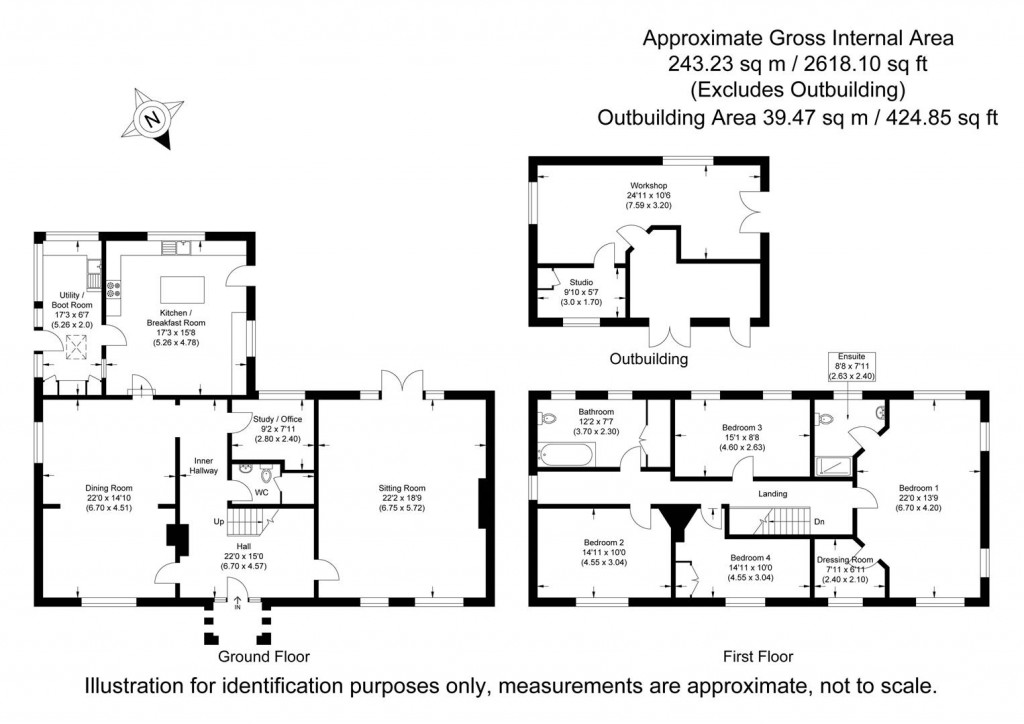 Floorplans For Maple Lane, Wimbish, Saffron Walden