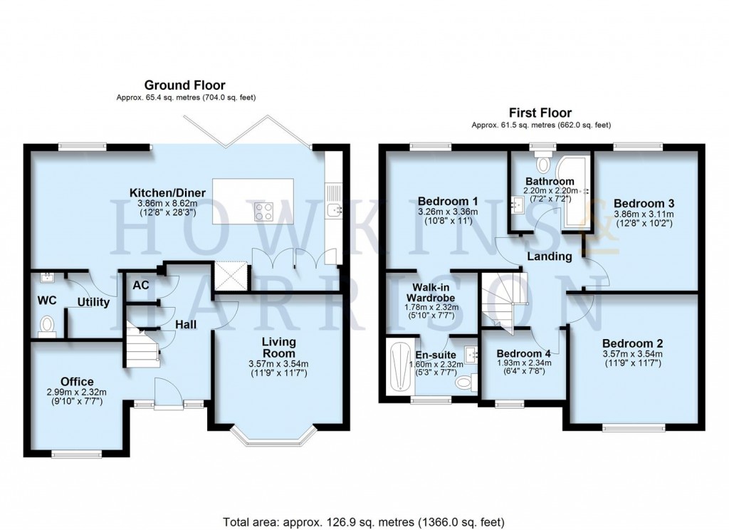 Floorplans For Ashby Road, Woodville, DE11