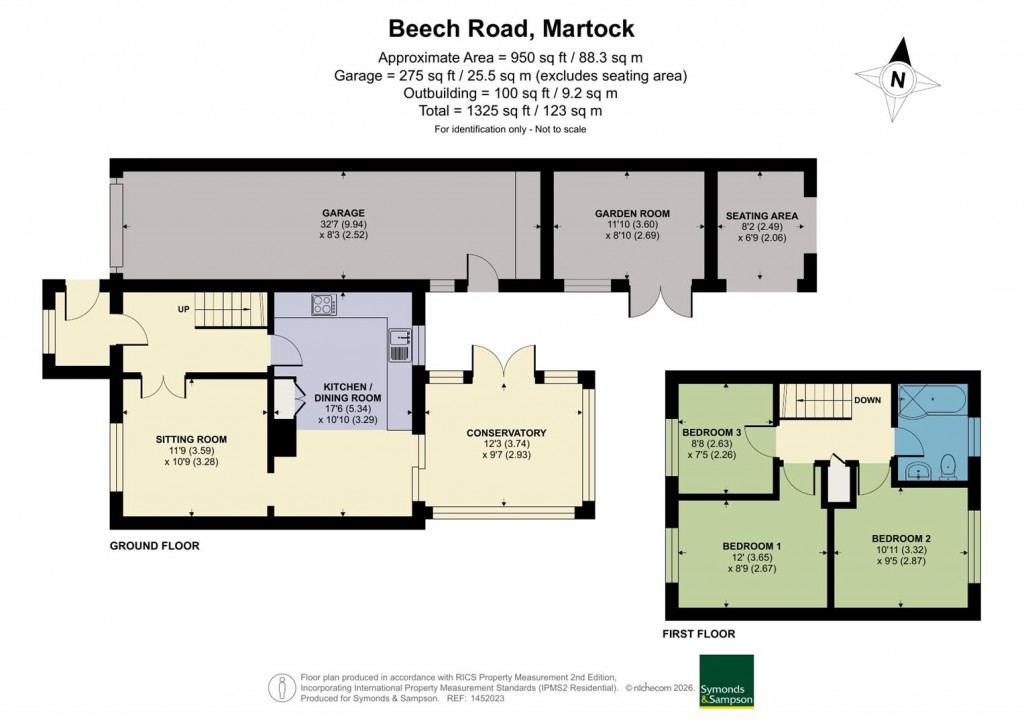 Floorplans For Beech Road, Martock