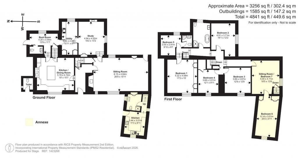 Floorplans For Towsington Lane, Exminster, Exeter