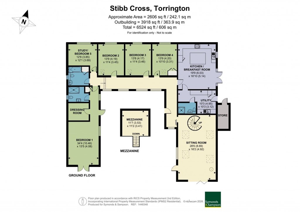 Floorplans For Stibb Cross, Torrington