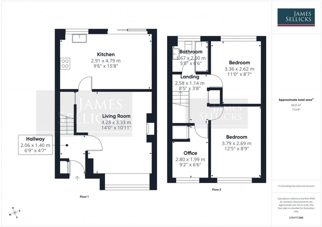 Floorplans For Watson Avenue, Market Harborough