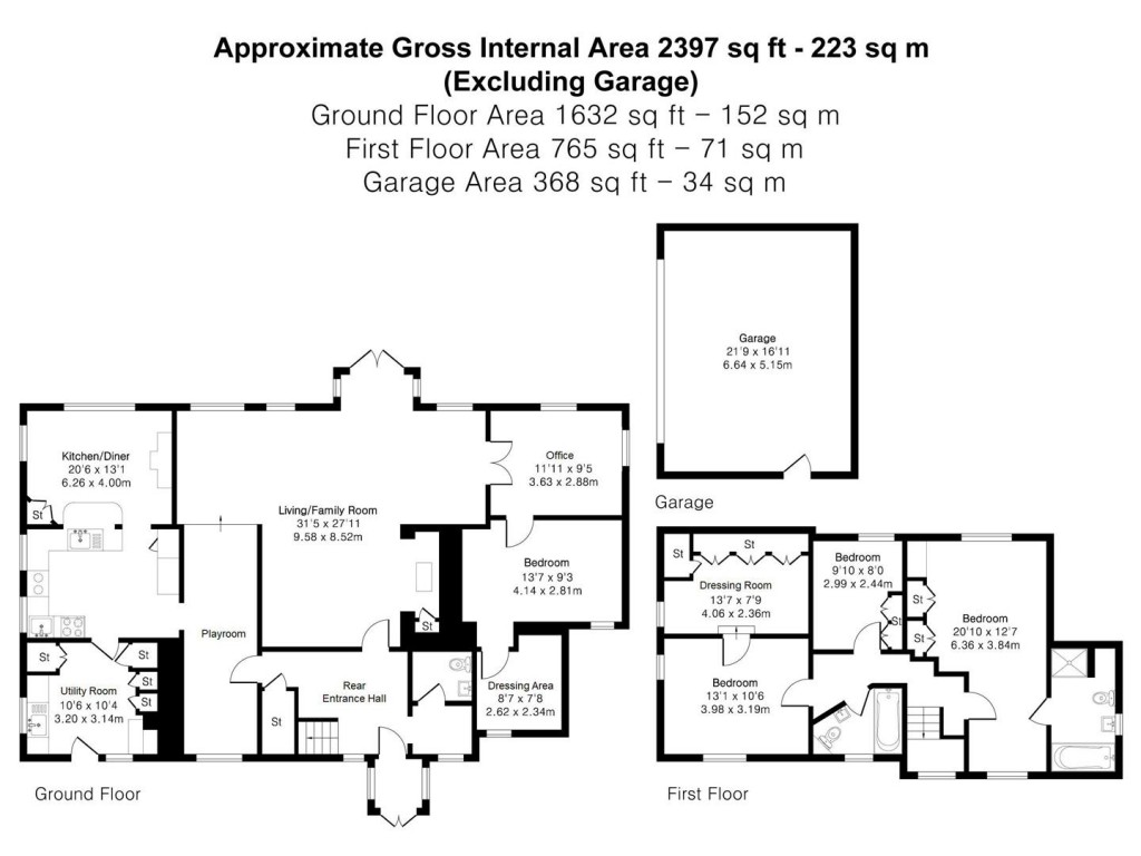 Floorplans For High Street, Hempstead, Saffron Walden