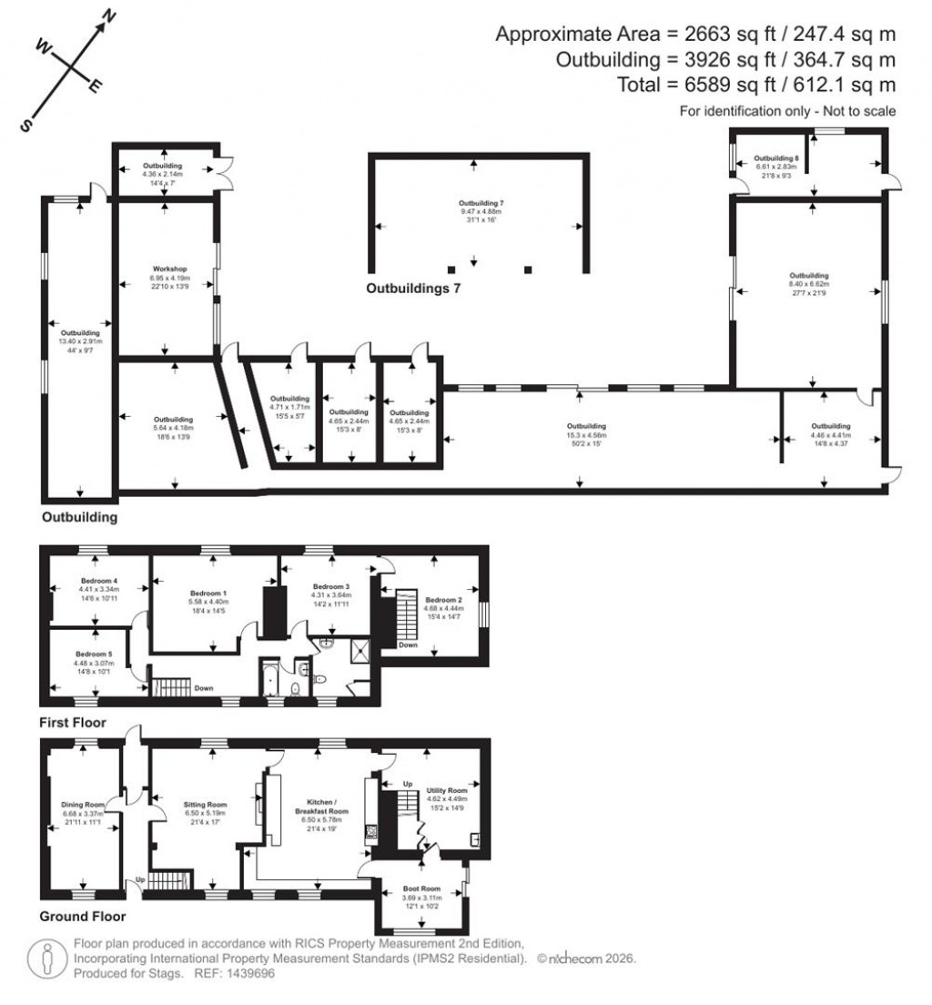 Floorplans For Payhembury, Honiton