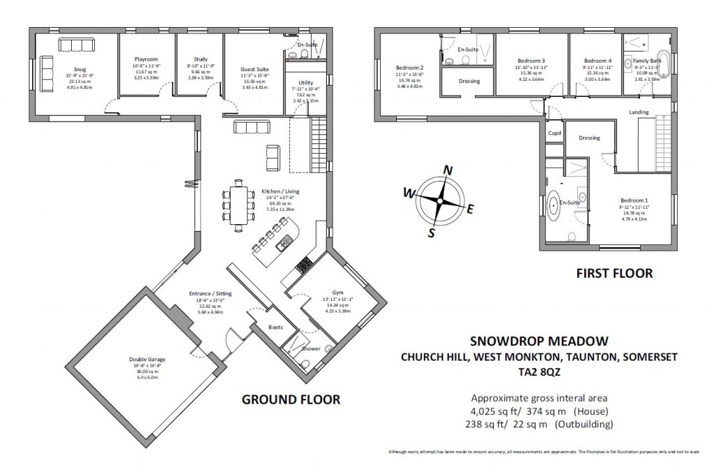 Floorplans For Hammet Street, Taunton