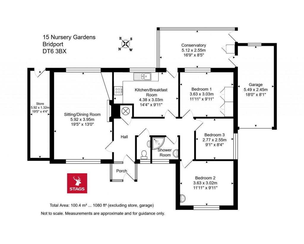 Floorplans For Nursery Gardens, Bridport