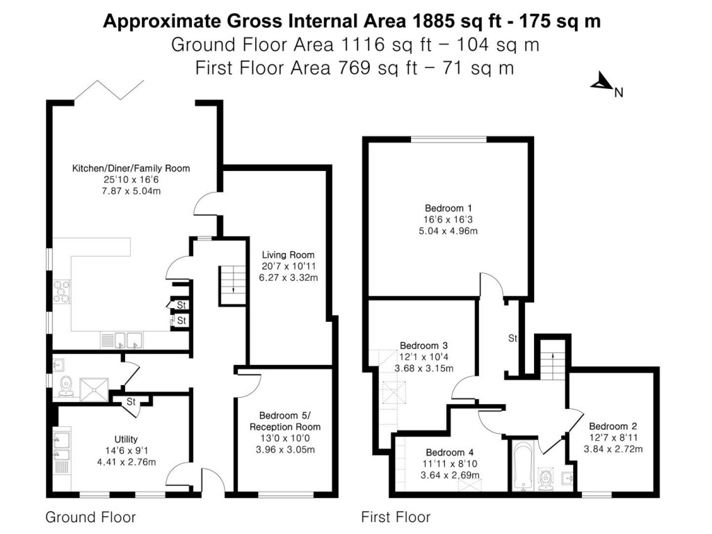 Floorplans For Pleasant Valley, Saffron Walden