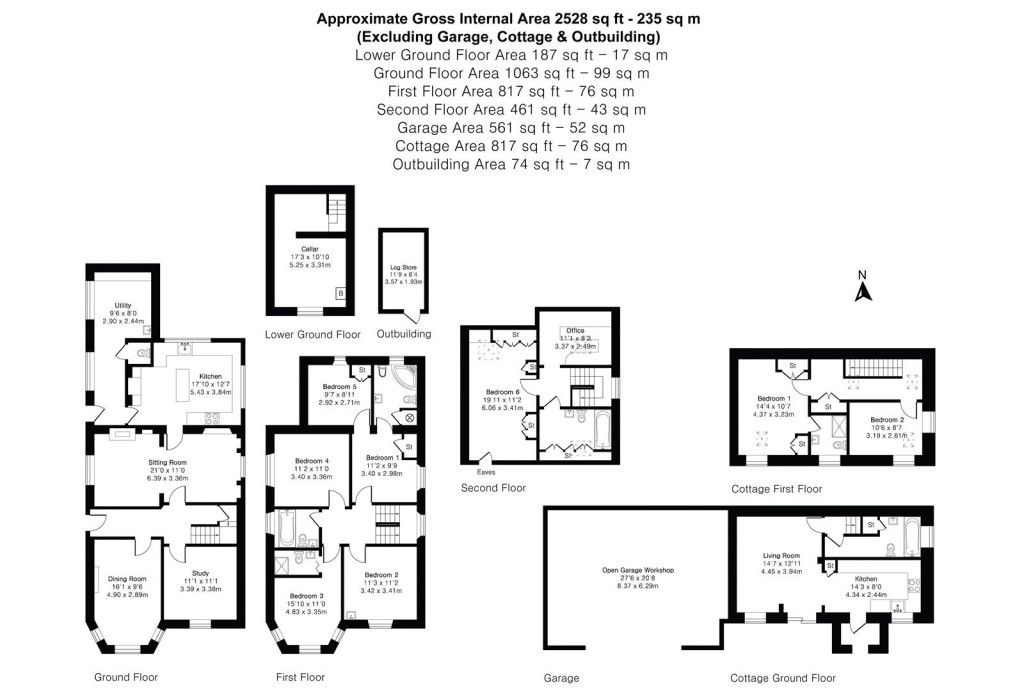 Floorplans For Drakewalls, Gunnislake