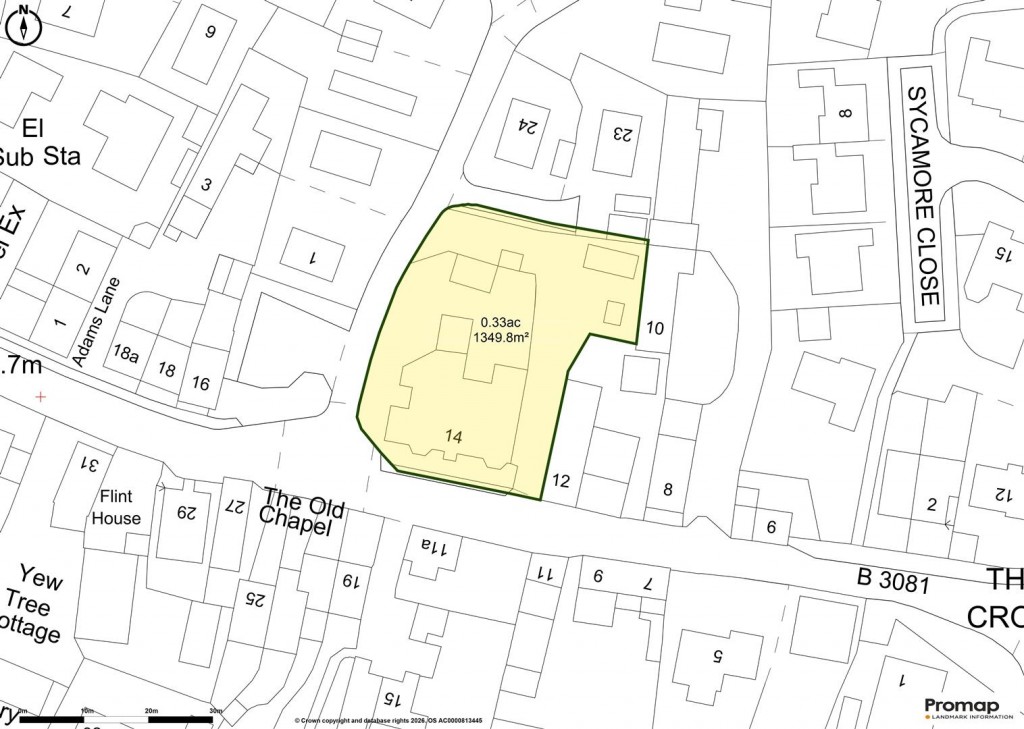 Floorplans For High Street, Sixpenny Handley, Salisbury