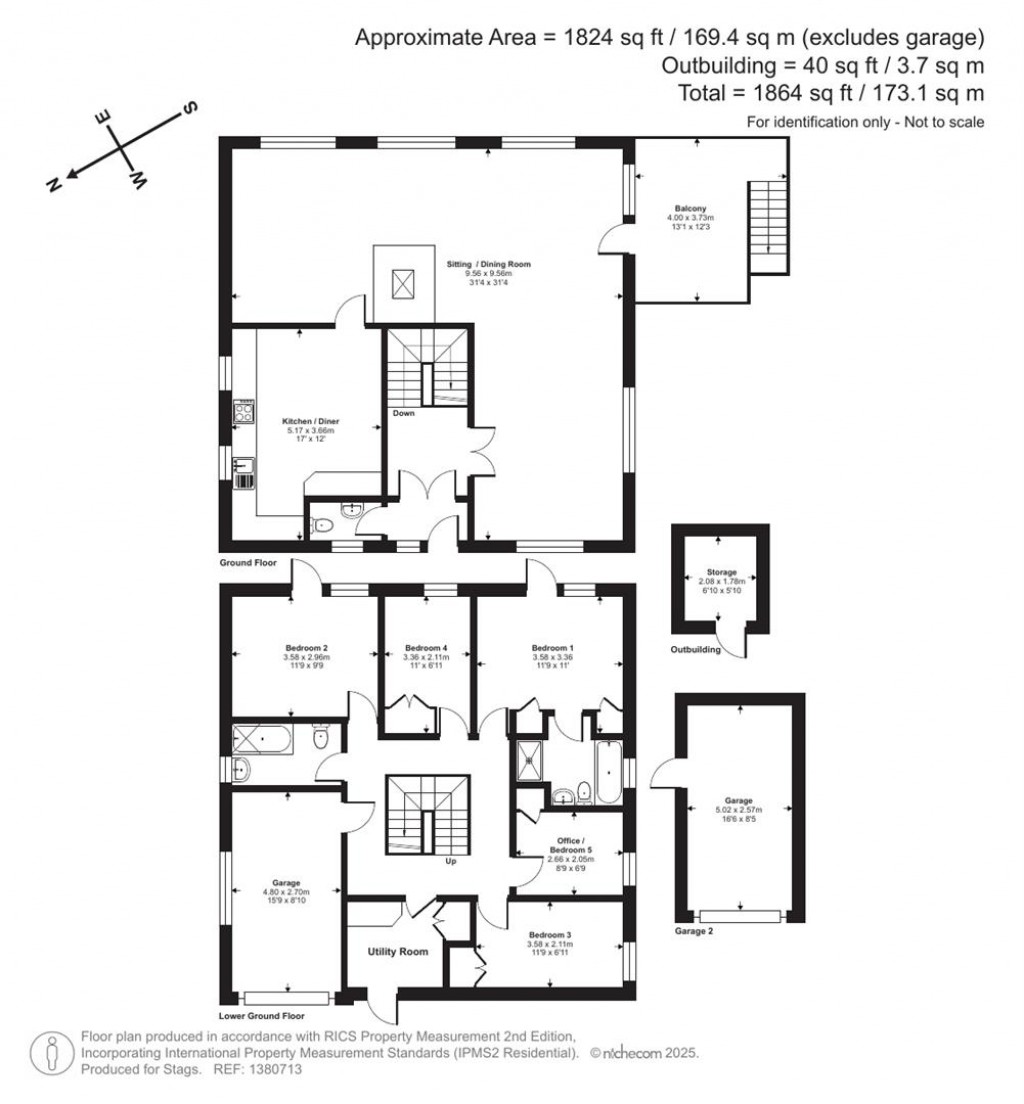 Floorplans For Woodland Avenue, Teignmouth