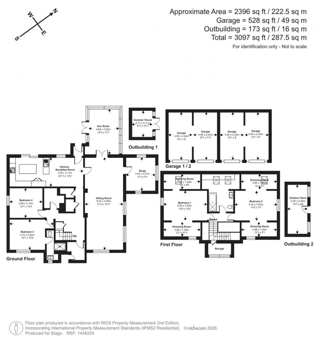 Floorplans For South Hill, Callington