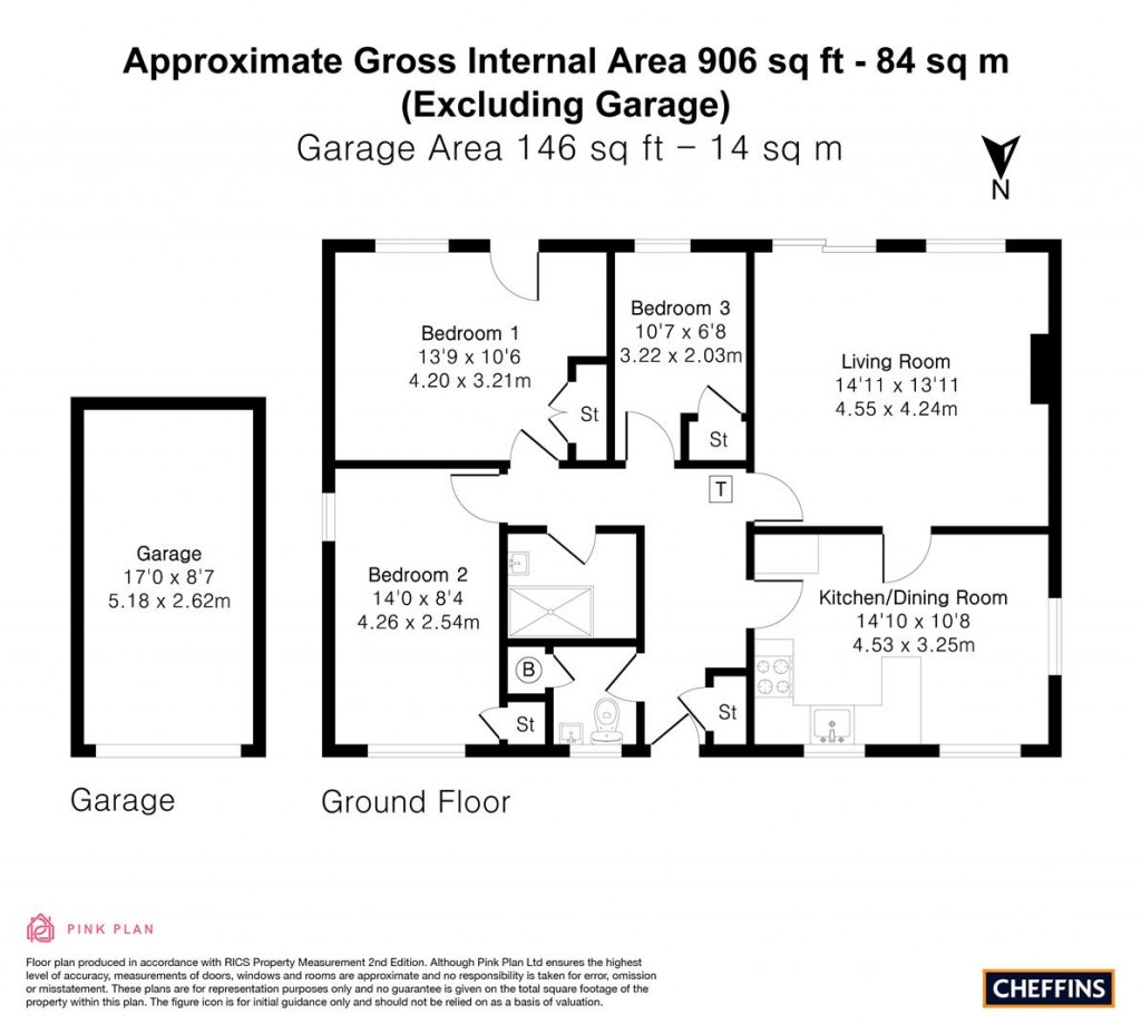 Floorplans For Hethersett Close, Newmarket