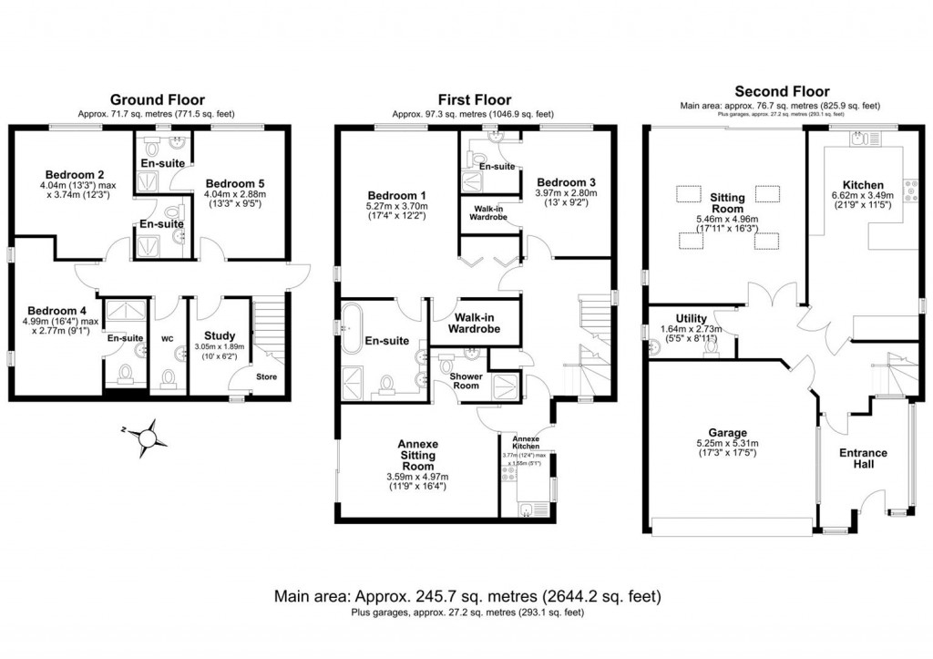 Floorplans For Windmill Gardens, Paignton