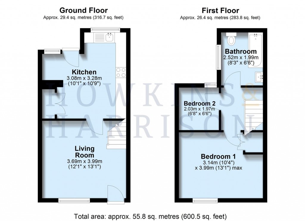 Floorplans For Blanchcroft, Melbourne, DE73