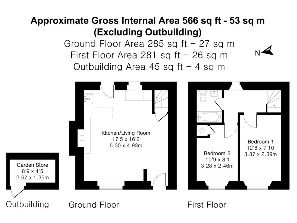 Floorplans For Drewsteignton, Exeter
