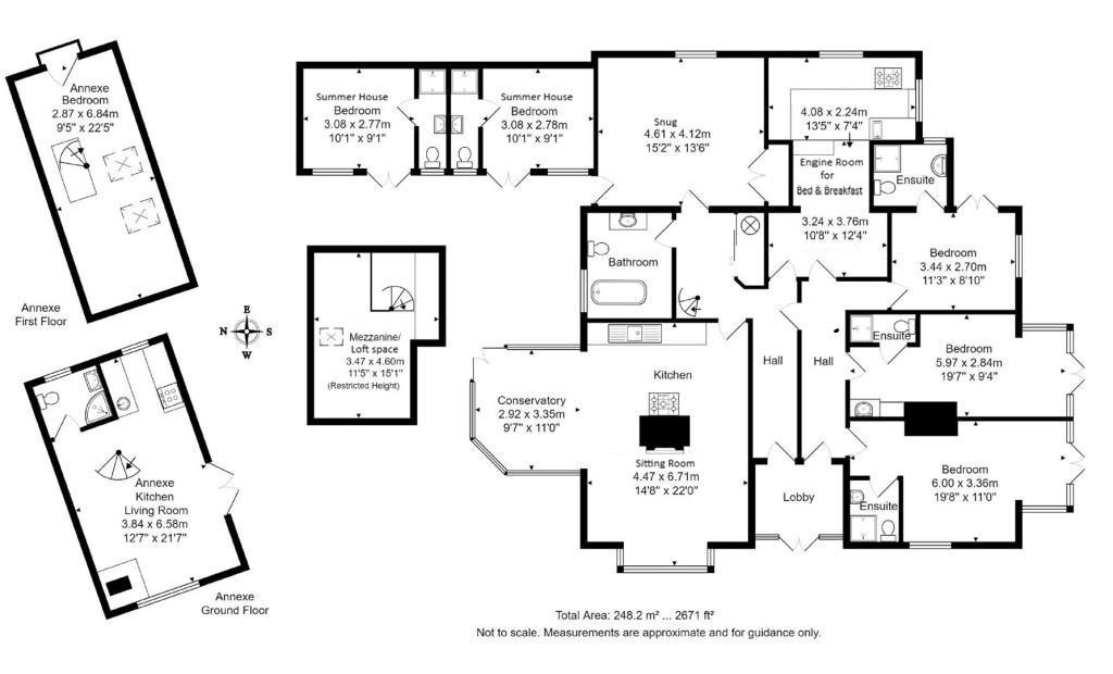 Floorplans For Hill Close, West Bay, Bridport